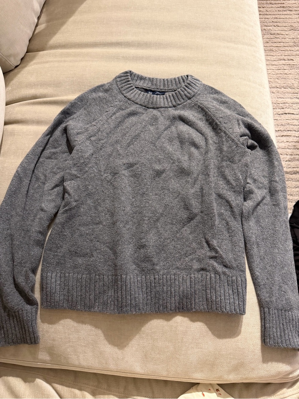 GAP Men's Crewneck Sweater - Heather Gray